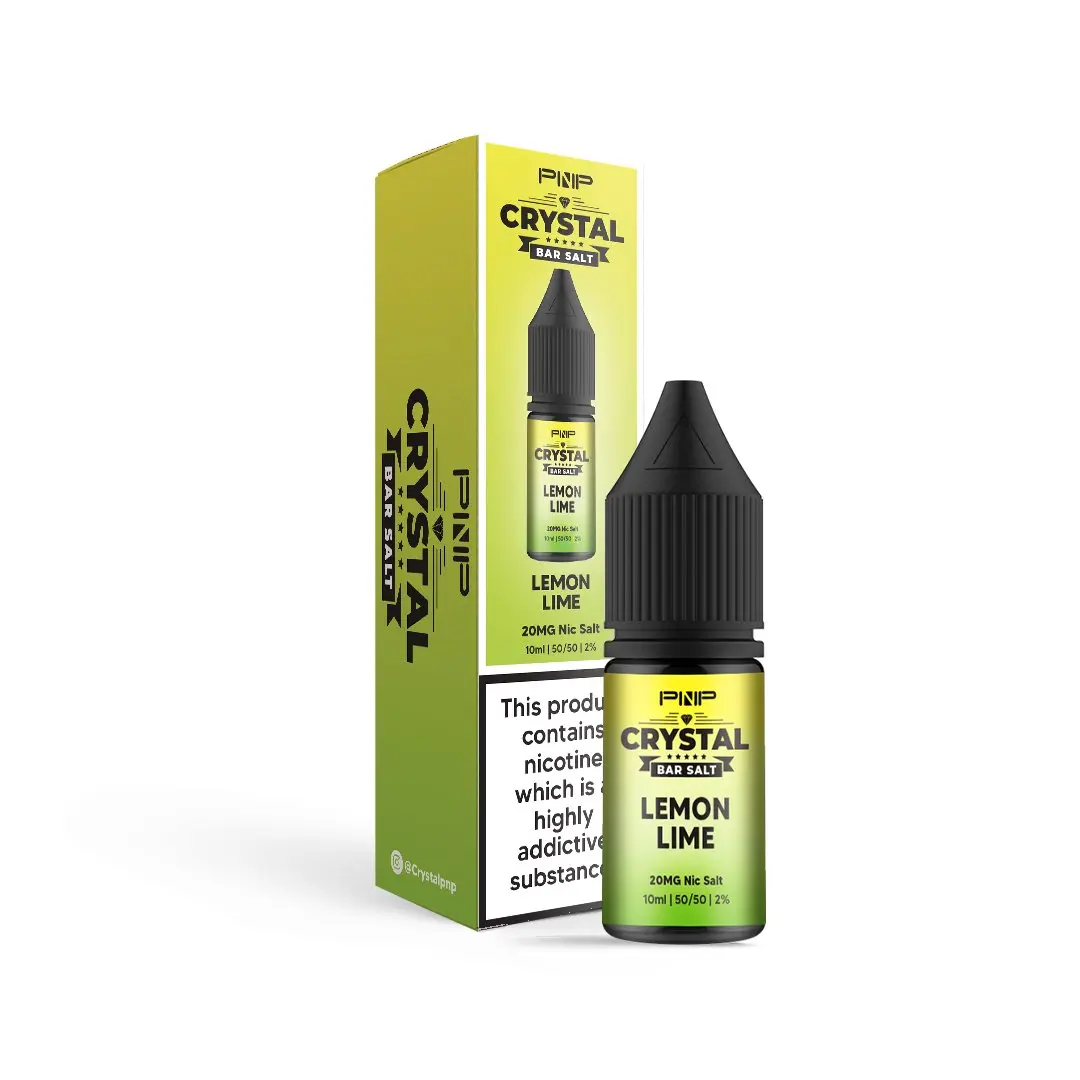  Lemon & Lime Nic Salt E-liquid by PNP Crystal Bar Nic Salt 10ml 